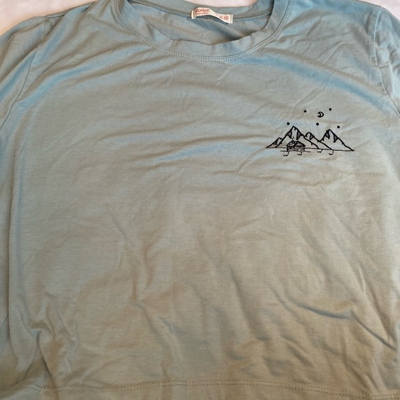 Embroidered Graphic Tee - Picture 2 of 3